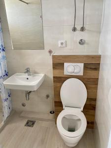 Koupelna v ubytování Guesthouse Civovic