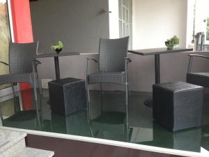 Istumisnurk majutusasutuses B&B Stadion