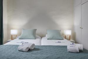 Posteľ alebo postele v izbe v ubytovaní Zinema - Basque Stay