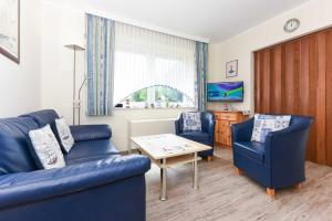 Posezení v ubytování Ferienwohnung An Bord