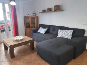 A seating area at La Chalana