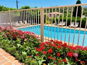 Bazén v ubytování Résidence Marie Diane - Duplex Vue Piscine A nebo v jeho okolí