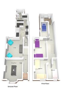 Apgyvendinimo įstaigos Kings' Terrace by YourStays aukšto planas