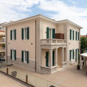 a rendering of a house with a balcony at Luxury Liberty House in Alghero