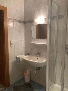 Baðherbergi á Bloserhof Kaschmann