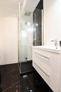 Kúpeľňa v ubytovaní Apartament Słoneczny przy Rybackiej