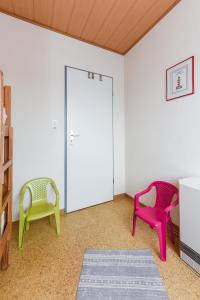 Posezení v ubytování Ferienwohnung An Bord