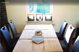 Χώρος καθιστικού στο Birkenblick Ferienwohnung Owwe +19 φωτογραφίες