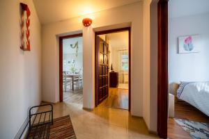Posteľ alebo postele v izbe v ubytovaní Apartament Konda