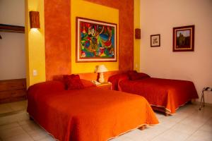 Llit o llits en una habitació de Los Arrayanes