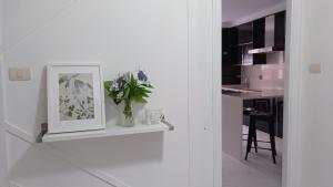 Kuchyňa alebo kuchynka v ubytovaní O Lagar apartamento grande y luminoso. 8 personas.