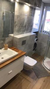 A bathroom at Apartament Vista