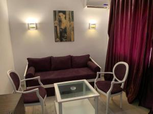 Posezení v ubytování Hotel Tunisie Confort