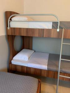 Posteľ alebo postele v izbe v ubytovaní Ferienhaus "Arizones", Nea Kallikratia, Chalkidiki