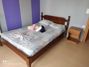 Posteľ alebo postele v izbe v ubytovaní Villa Polina