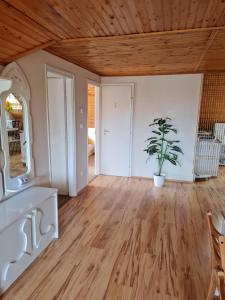 Posezení v ubytování Tavirózsa Apartman