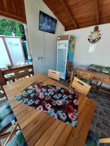 TV a/nebo společenská místnost v ubytování Casa Dada