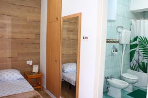 Koupelna v ubytování Apartment Teraferma 2