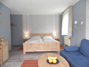Postel nebo postele na pokoji v ubytování Gästehaus Sonneck