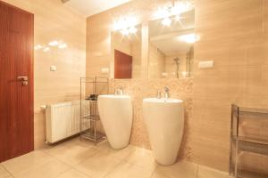 Kúpeľňa v ubytovaní ApartSerwis Gorące Źródła - Apartament Kozi Wierch