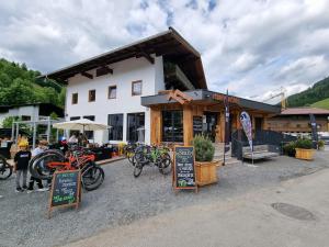 Widok na góry z tego hostelu