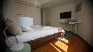 Cama o camas de una habitación en Sea Soul Esposende