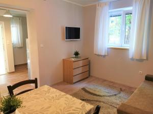 TV a/nebo společenská místnost v ubytování Lenka Apartments I