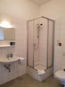 Koupelna v ubytování Hotel Alpin Murau + 37 fotografií
