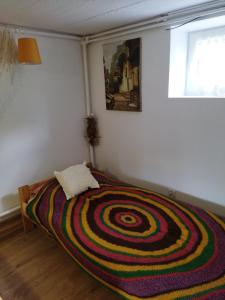 Postel nebo postele na pokoji v ubytování Rustykalny Apartament