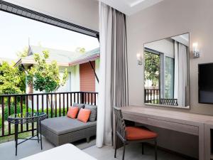 Balkón nebo terasa v ubytování PP Princess Resort