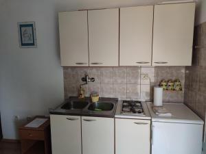 Kuchyň nebo kuchyňský kout v ubytování Apartments Vodice Srima