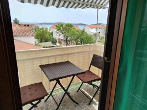 Balkón nebo terasa v ubytování Apartments Vodice Srima