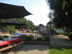 Zahrada ubytování Egtved Camping Cottages