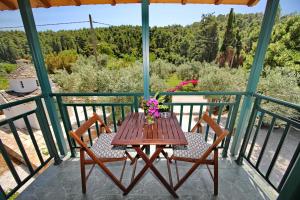 A balcony or terrace at Katerina