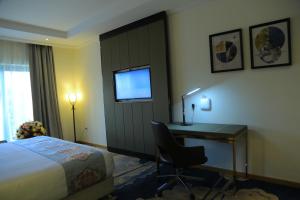 Postel nebo postele na pokoji v ubytování Check Inn Hotel Addis Ababa