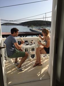 Hosté ubytování VILLA IL BLU direkt am Meer