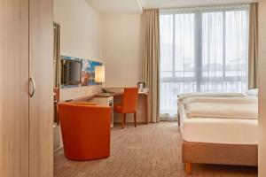 Μια τηλεόραση ή/και κέντρο ψυχαγωγίας στο H+ Hotel Berlin Mitte