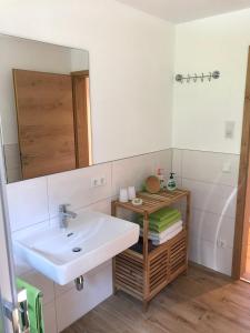 Kúpeľňa v ubytovaní Haus Fernsebner + 37 fotografií