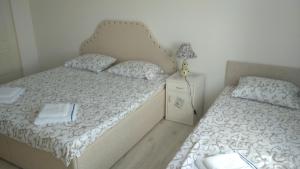 Letto o letti in una camera di Castle de Dios
