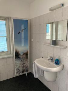 A bathroom at Windland- Hiddensee