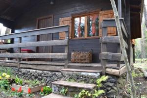 Zahrada ubytování Intry Etna Chalet