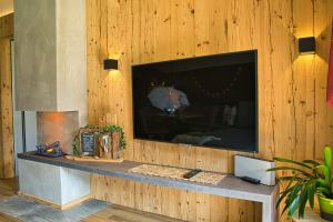 TV a/nebo společenská místnost v ubytování Appartement Sandra