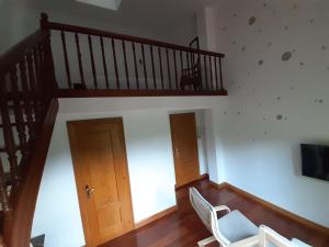 TV a/nebo společenská místnost v ubytování B&B Eguzkitza