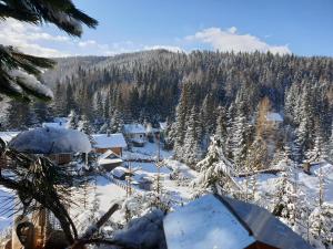 Obiekt Alm-Ferienhaus Gaisegg am Klippitztörl zimą