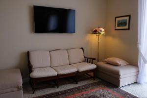 Posezení v ubytování B&B Relais Radoccia
