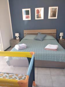 Posteľ alebo postele v izbe v ubytovaní Casa Lucia