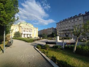 Budova, kde se apartmán nachází