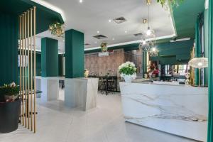 Restaurace v ubytování Hotel Sorriso