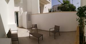 A balcony or terrace at Residence Valentina int 4 - Rooftop Sea View Infinity Pool