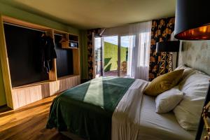 Posteľ alebo postele v izbe v ubytovaní Allure Healthy Hotel & Spa